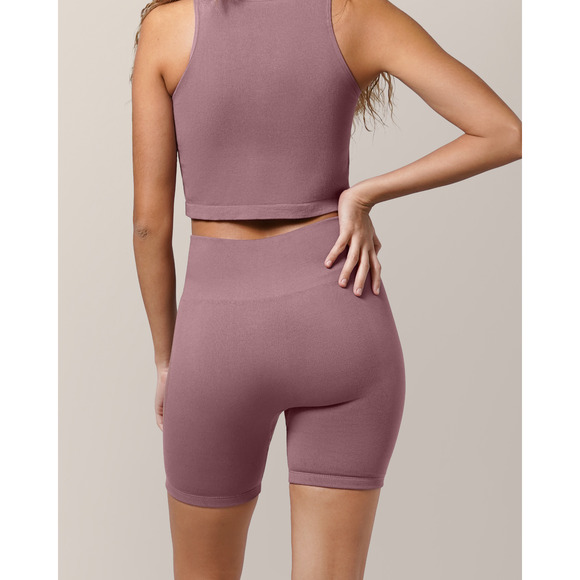 Kindred Bravely Purple Mauve Sublime Bamboo Bike Shorts Size M - Picture 2 of 9